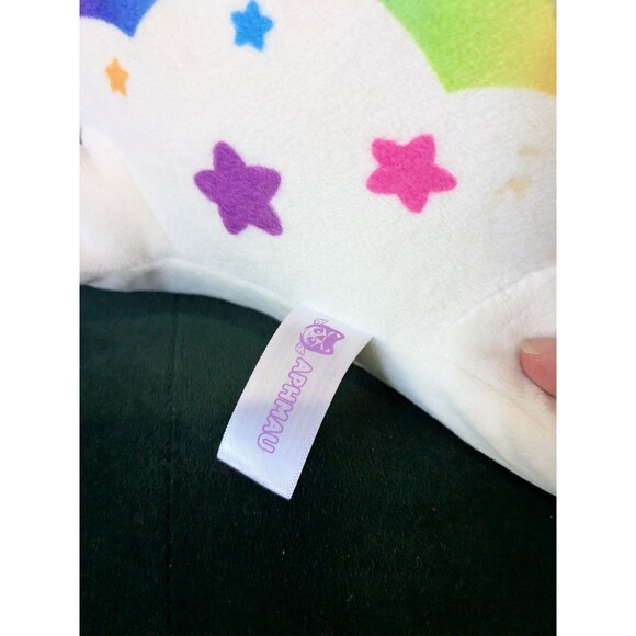 Aphmau MeeMeows Cat Pillow Plush Galaxy Rainbow Stars Large 11'' - Picture 4 of 6